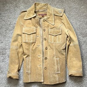 SUEDE JACKET size medium